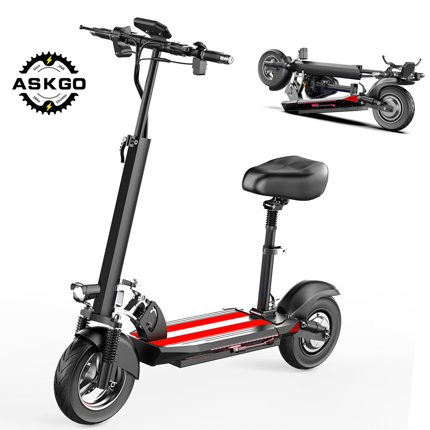 ASKGO Q2 800W Motor Adult Foldable Electric Scooter